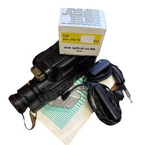 Canon E250 8mm Video Camcorder Canovision 8 Hi-fi Stereo - Untested - As-is